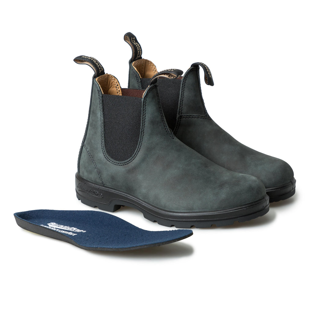 Botín rustic negro con elástico 585 de Blundstone - 585-460-6.jpg