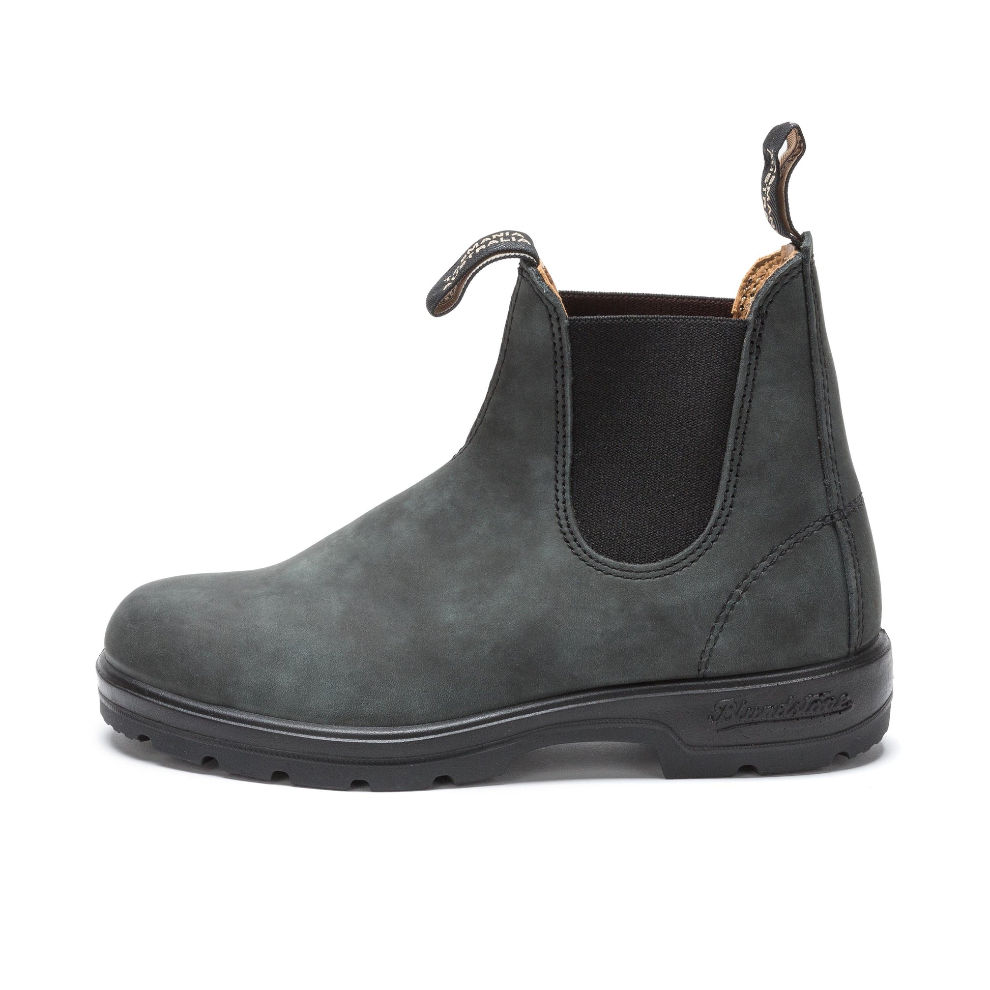 Botín rustic negro con elástico 585 de Blundstone - 585-460-1.jpg