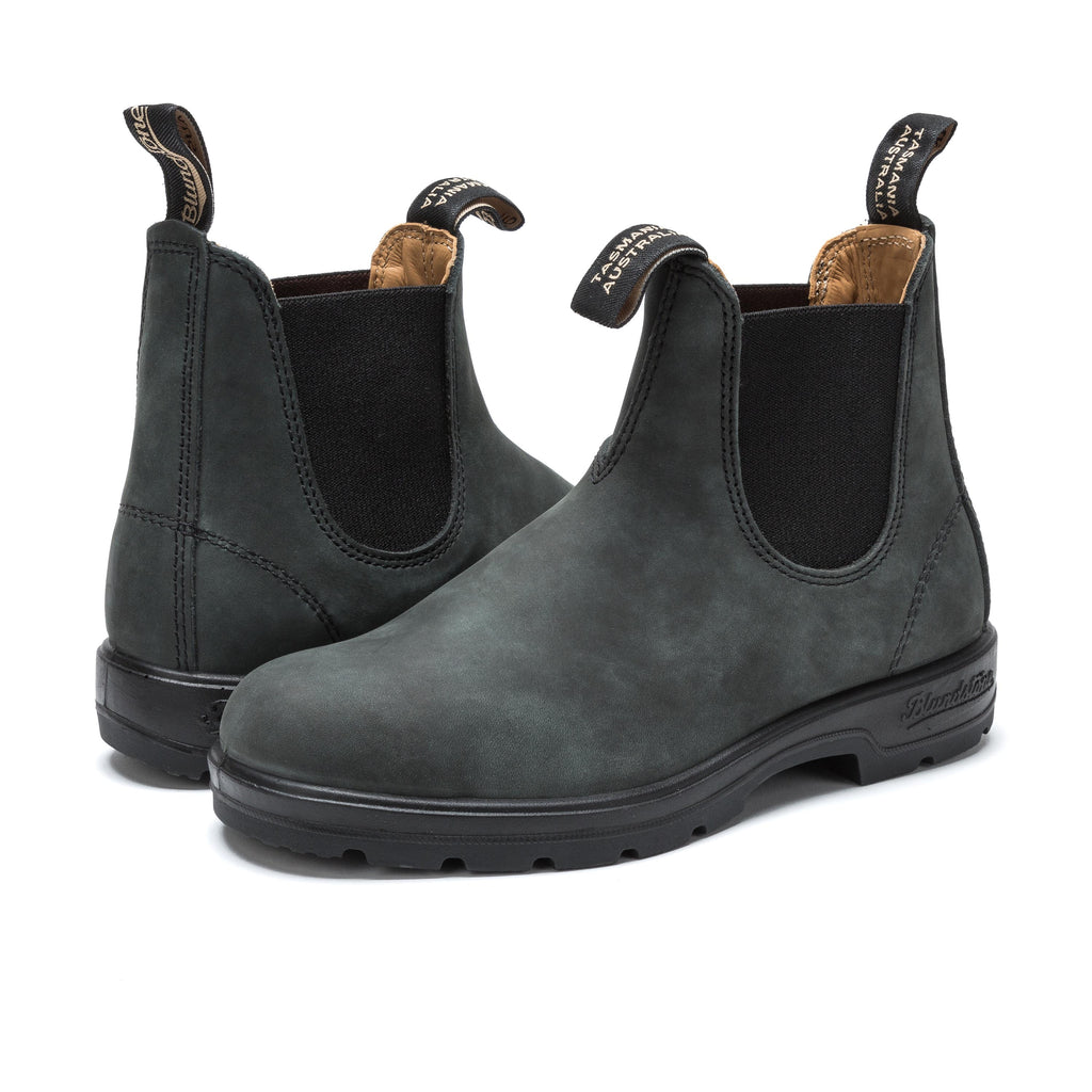 Botín rustic negro con elástico 585 de Blundstone - 585-460-2.jpg