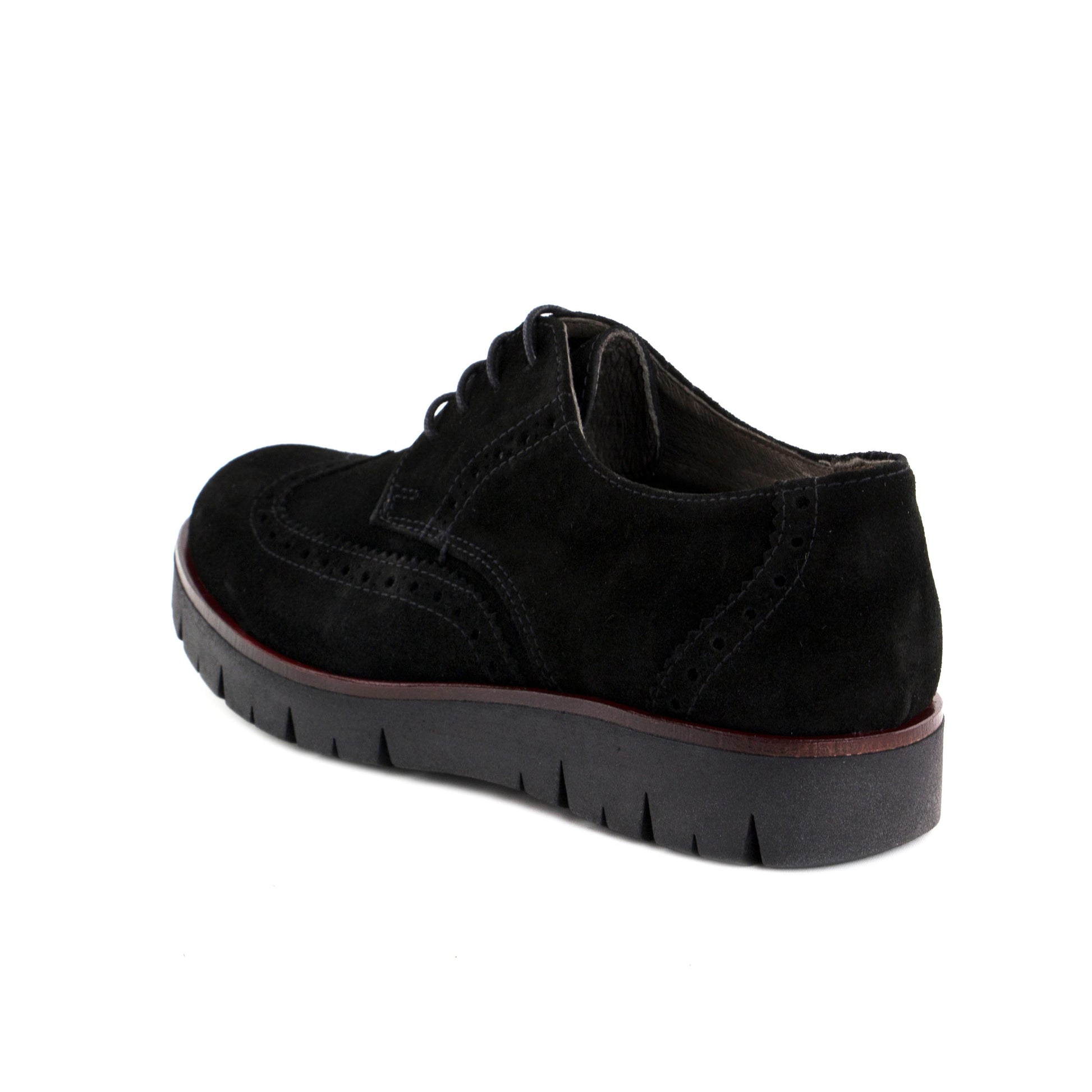 Blucher picado elegante ante negro con cordón BUMAR Jeromín - BUMAR-31-4.jpg