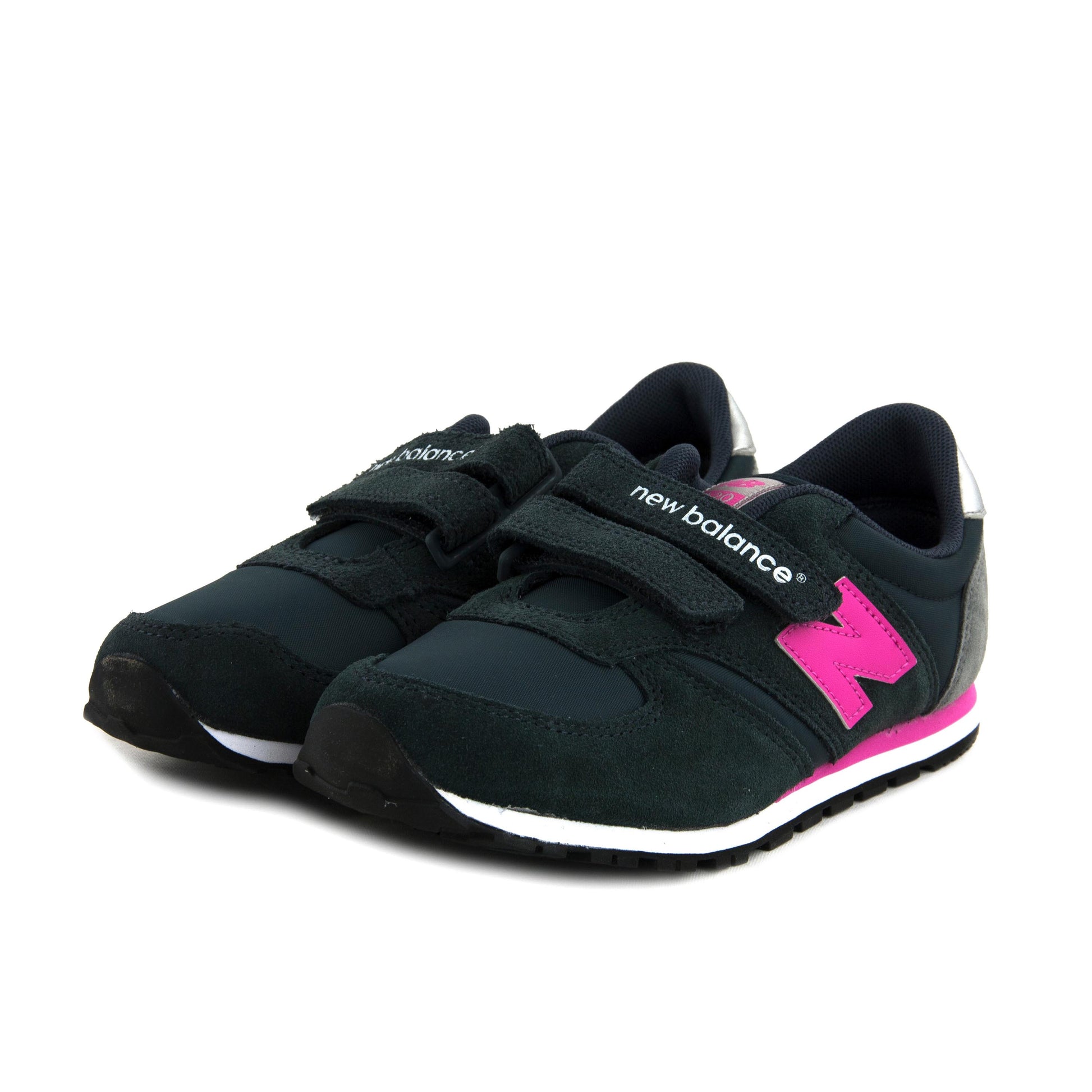 Deportiva gris oscuro con velcro KE420GKY New Balance - KE420GKY-111NFUCSIA-6.jpg