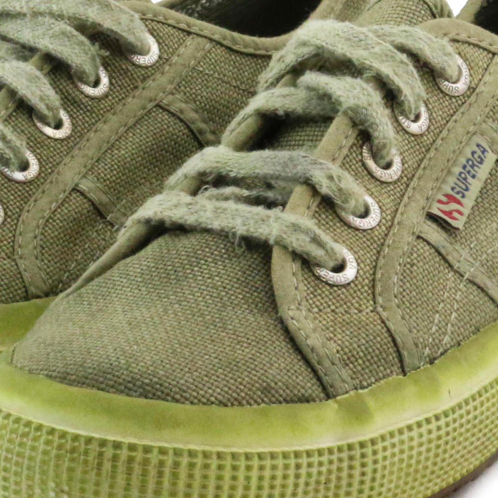 Zapatilla verde con cordón 2750PCOTU de Superga - 2750PCOTU-14-6.jpg