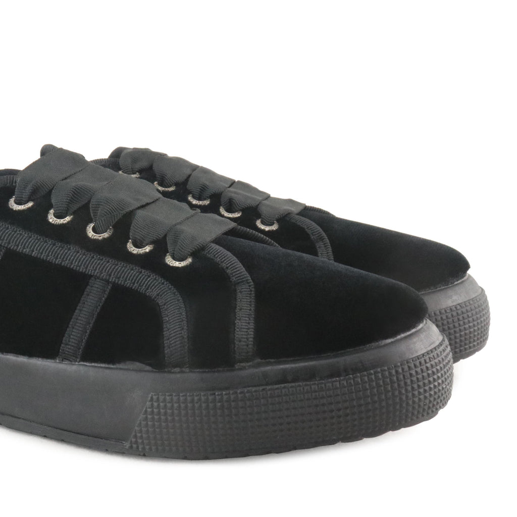 Zapatilla negro con lazo con cordón 598-T Vulladi - 598-T-20LAZO-5.jpg