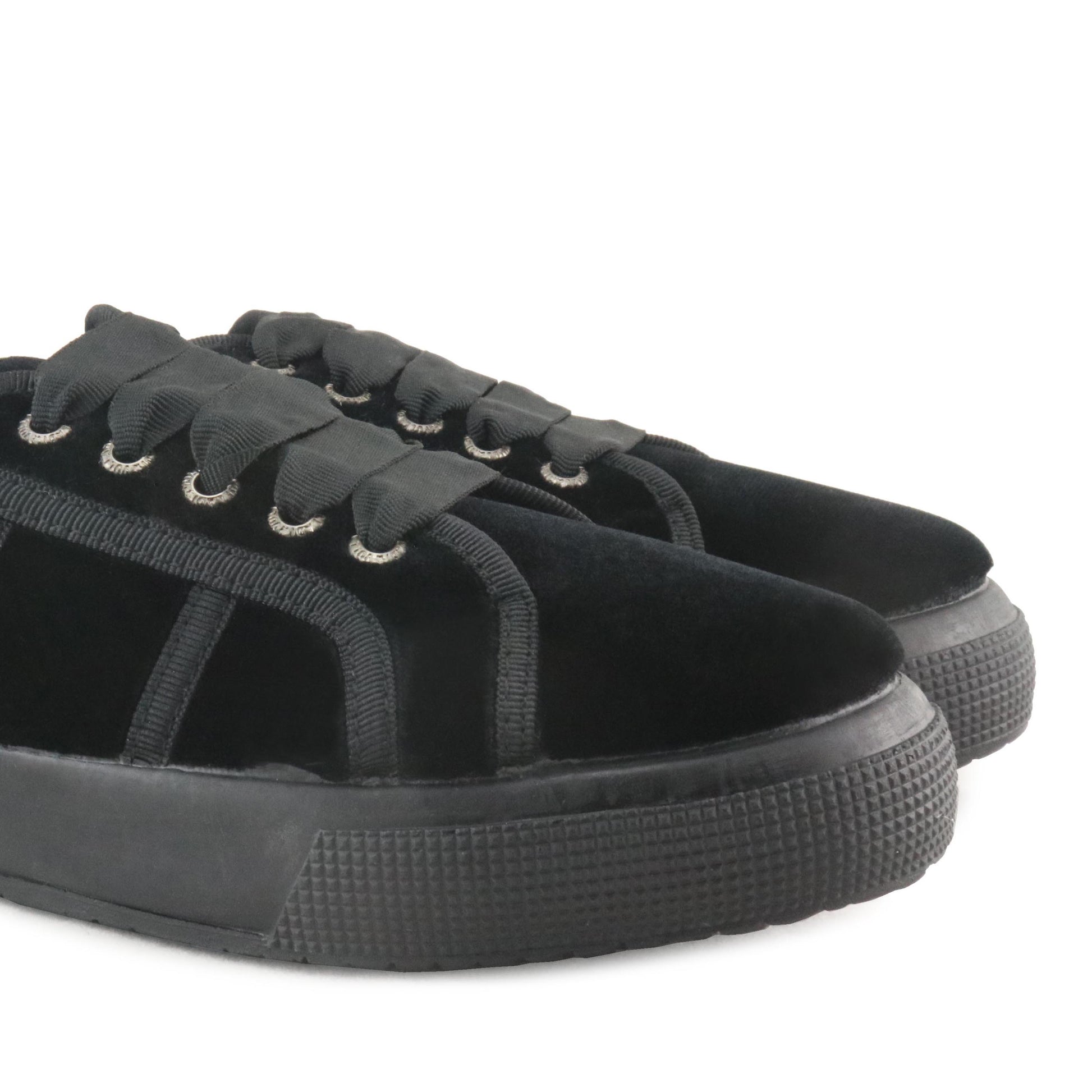 Zapatilla negro con lazo con cordón 598-T Vulladi - 598-T-20LAZO-5.jpg