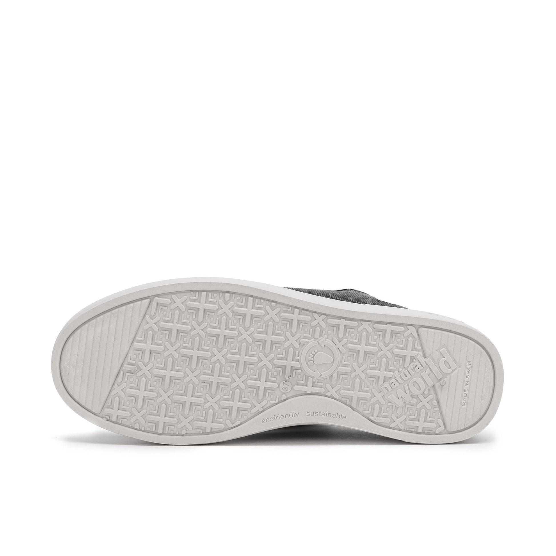 Zapatilla negro lavado con cordón 6351ELONA Natural World - 6351ELONA-144-4.jpg