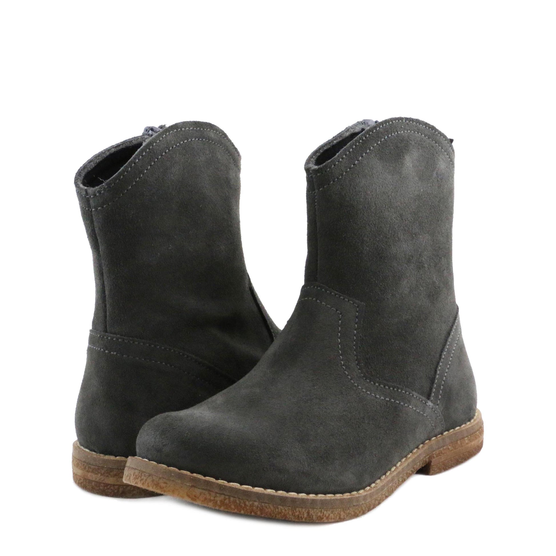 Botín cowboy ante gris con cremallera 16520B Jeromín - 16520B-121-2.jpg