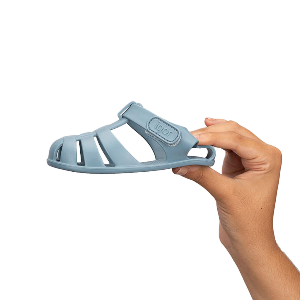 Cangrejera barefoot azul jeans con velcro NEMO de Igor - NEMO-119-4.jpg