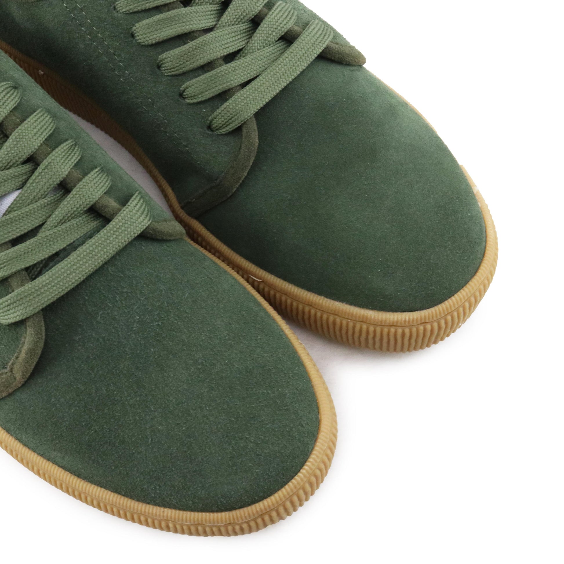 Zapatilla ante verde con cordón FUJI Walk in Pitas - FUJI-159CARAMELO-6.jpg