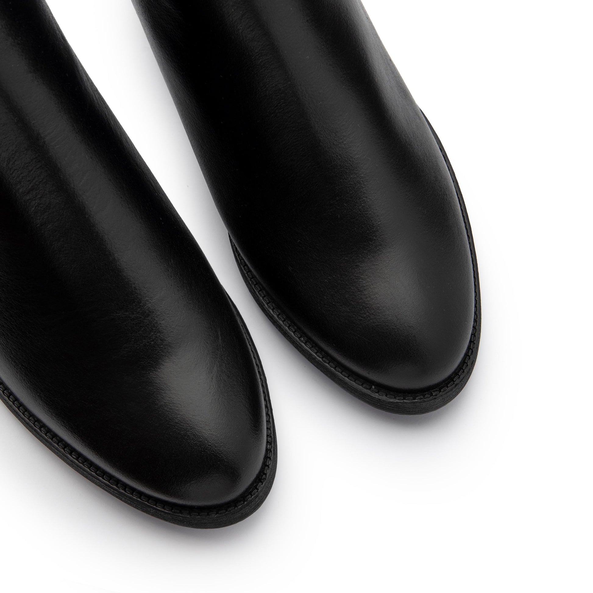 Botín negro de cremallera y elástico 225447 Piesanto - 225447-20-6.jpg