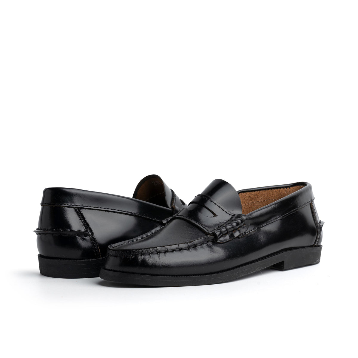 Mocasín florentik negro 6000 Calcis Kids