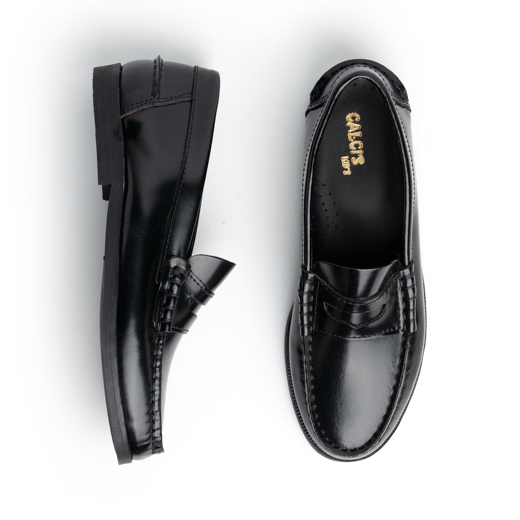 Mocasín florentik negro 6000 Calcis Kids