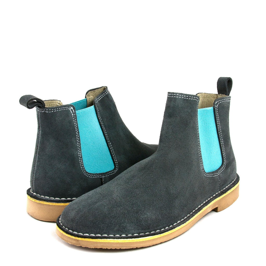 Botín gris oscuro con elástico 6038 de Jeromín - 6038-111-AGUA-2.jpg