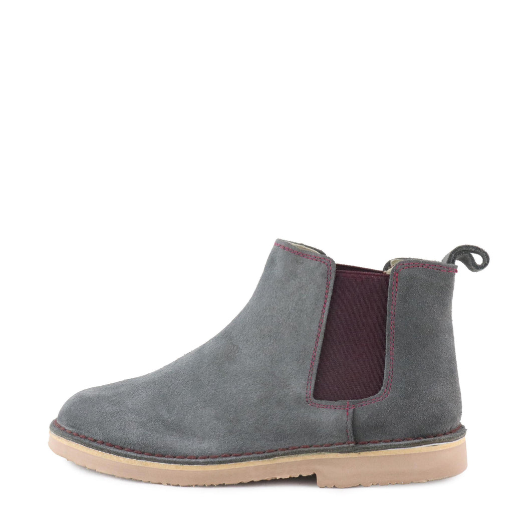 Botín serraje gris con elástico 6038 de Jeromín - 6038-121-BURDEOS-1.jpg