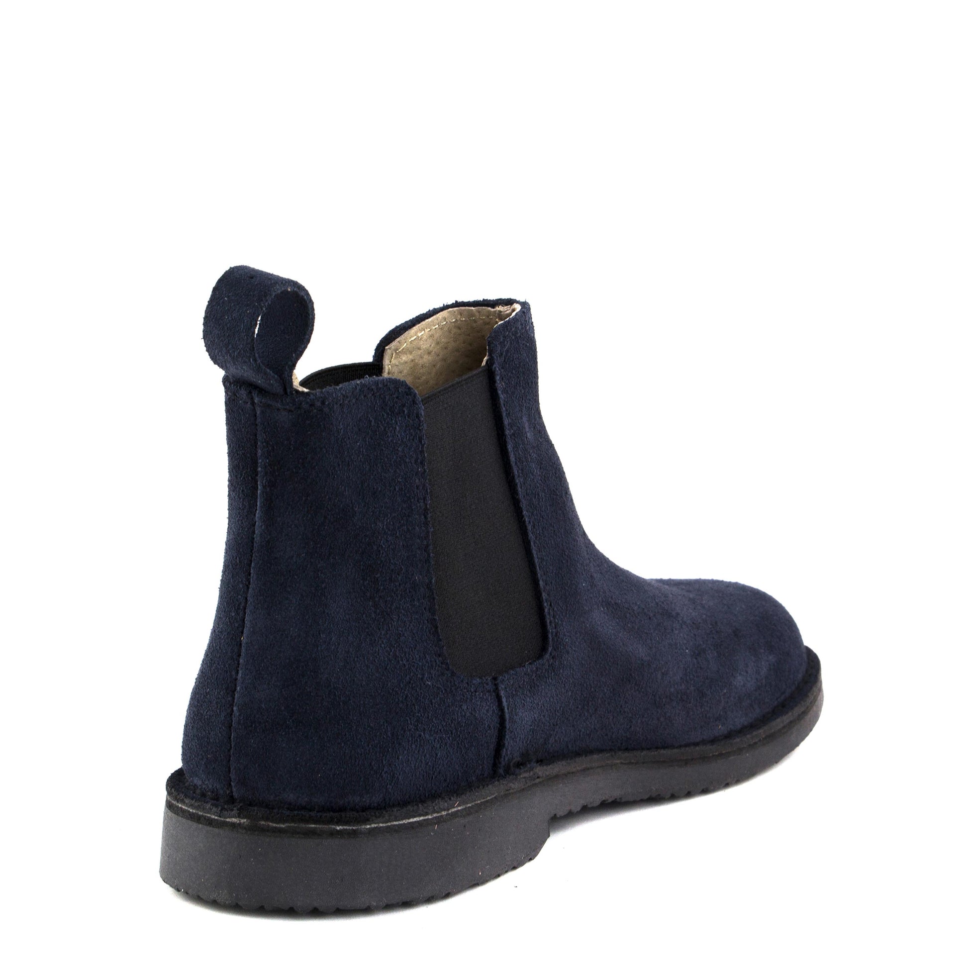 Botín serraje azul con elástico 6038 de Jeromín - 6038-27-MARINO-3.jpg