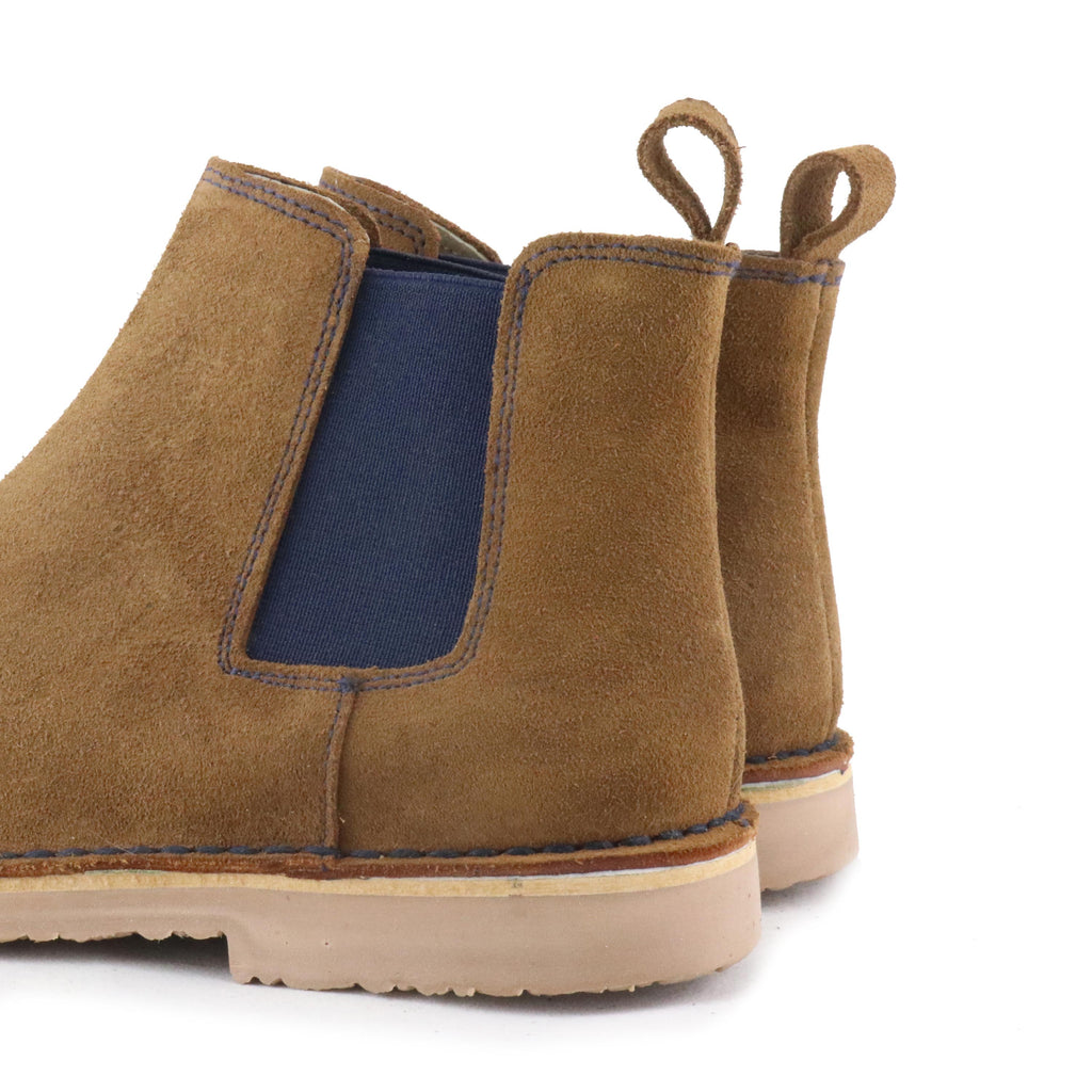 Botín serraje cuero con elástico 6038 de Jeromín - 6038-28-MARINO-5.jpg