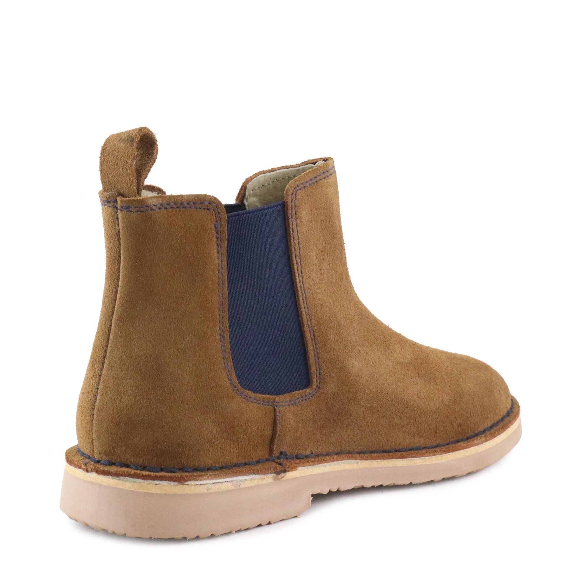 Botín serraje cuero con elástico 6038 de Jeromín - 6038-28-MARINO-3.jpg