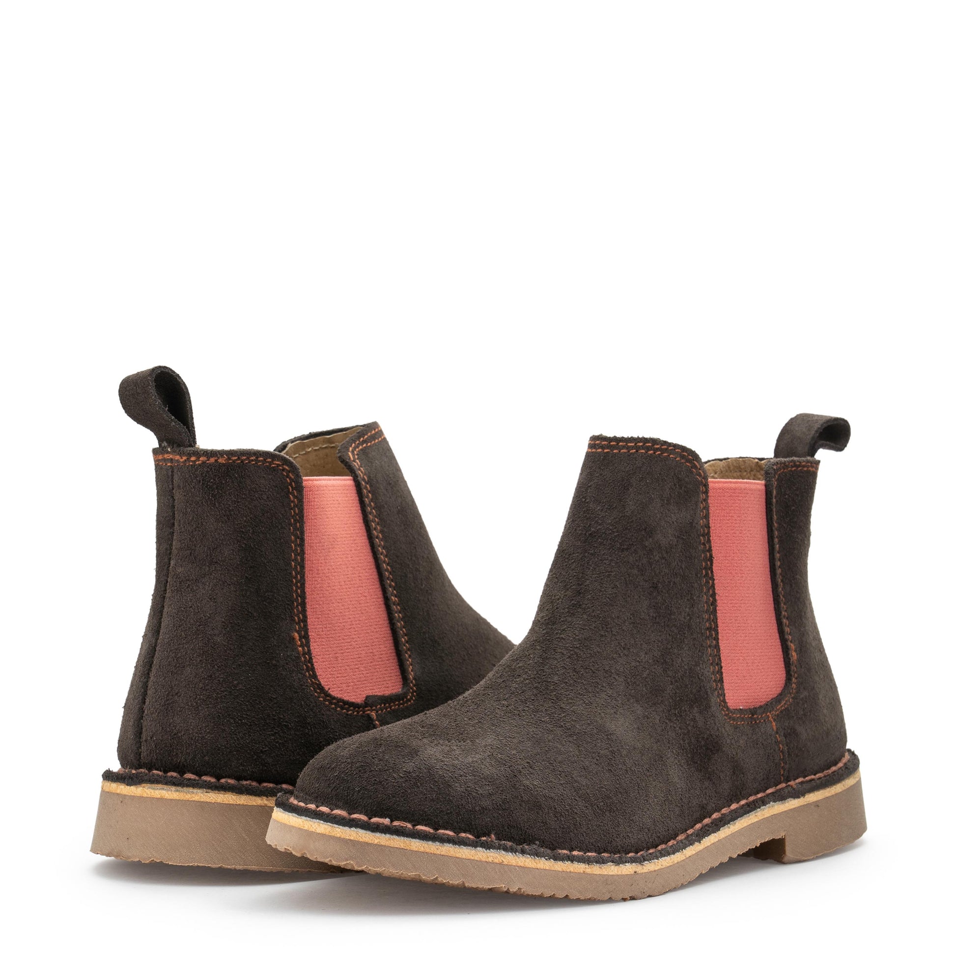 Botín marrón/rosa con elástico 6038 de Jeromín - 6038-560-2.jpg