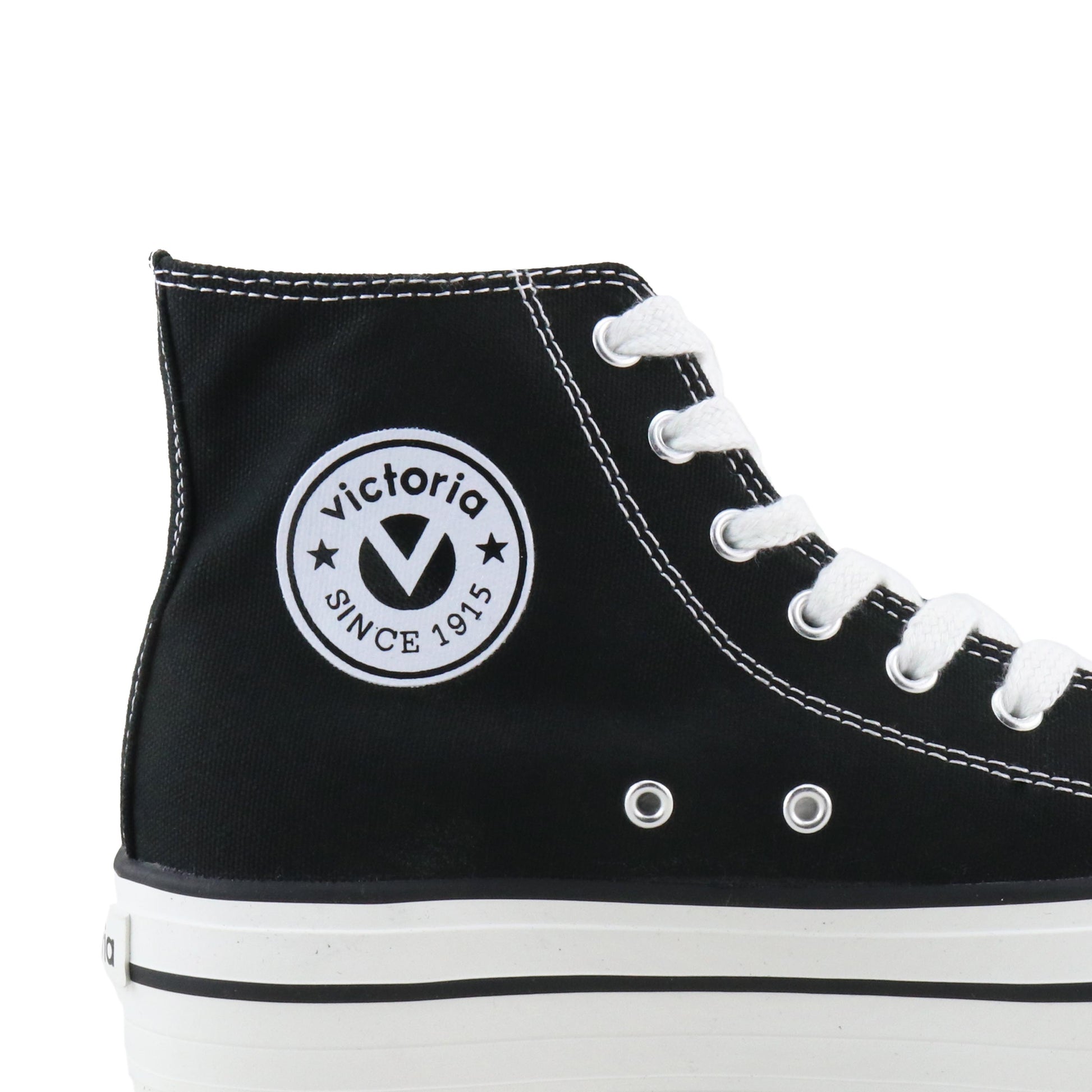 Bota casual negro con cordón 61101 de Victoria - 61101-20-5.jpg