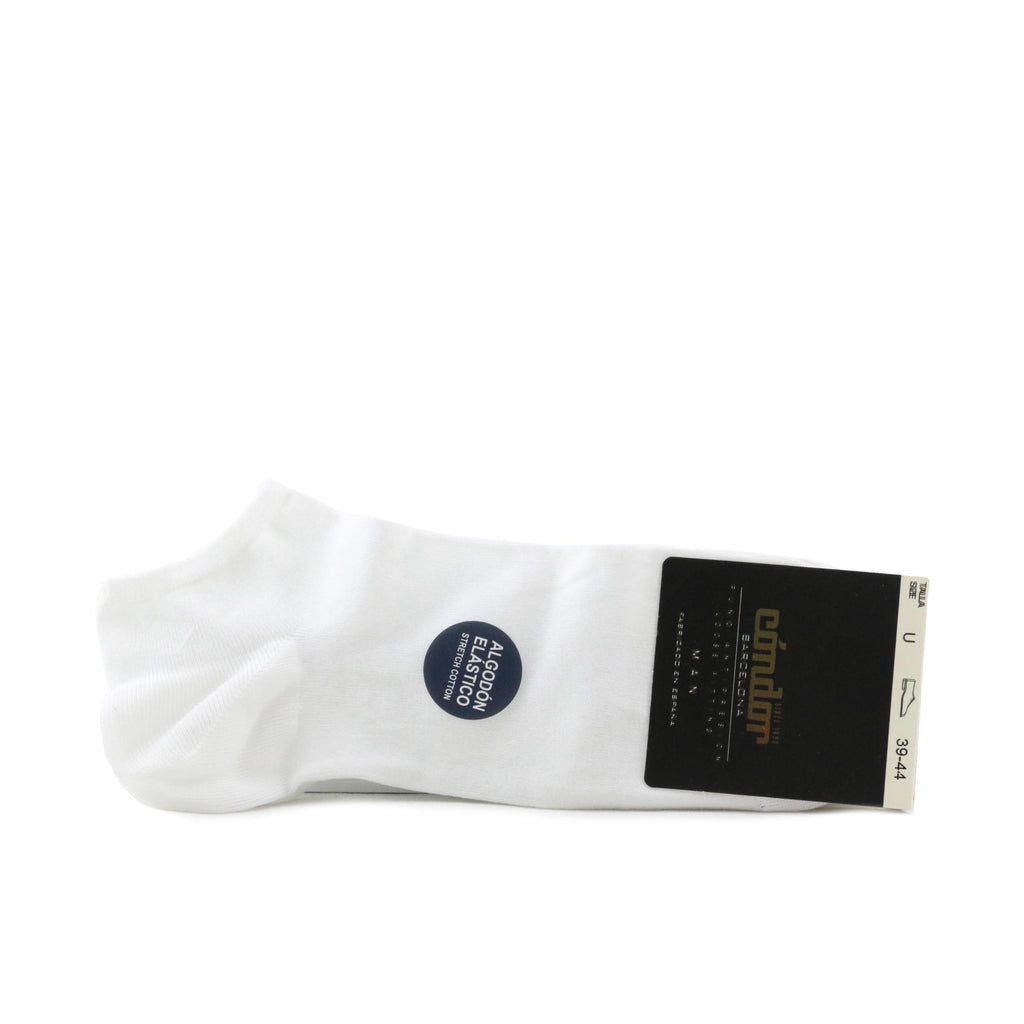 Calcetín corto blanco 6140 Cóndor