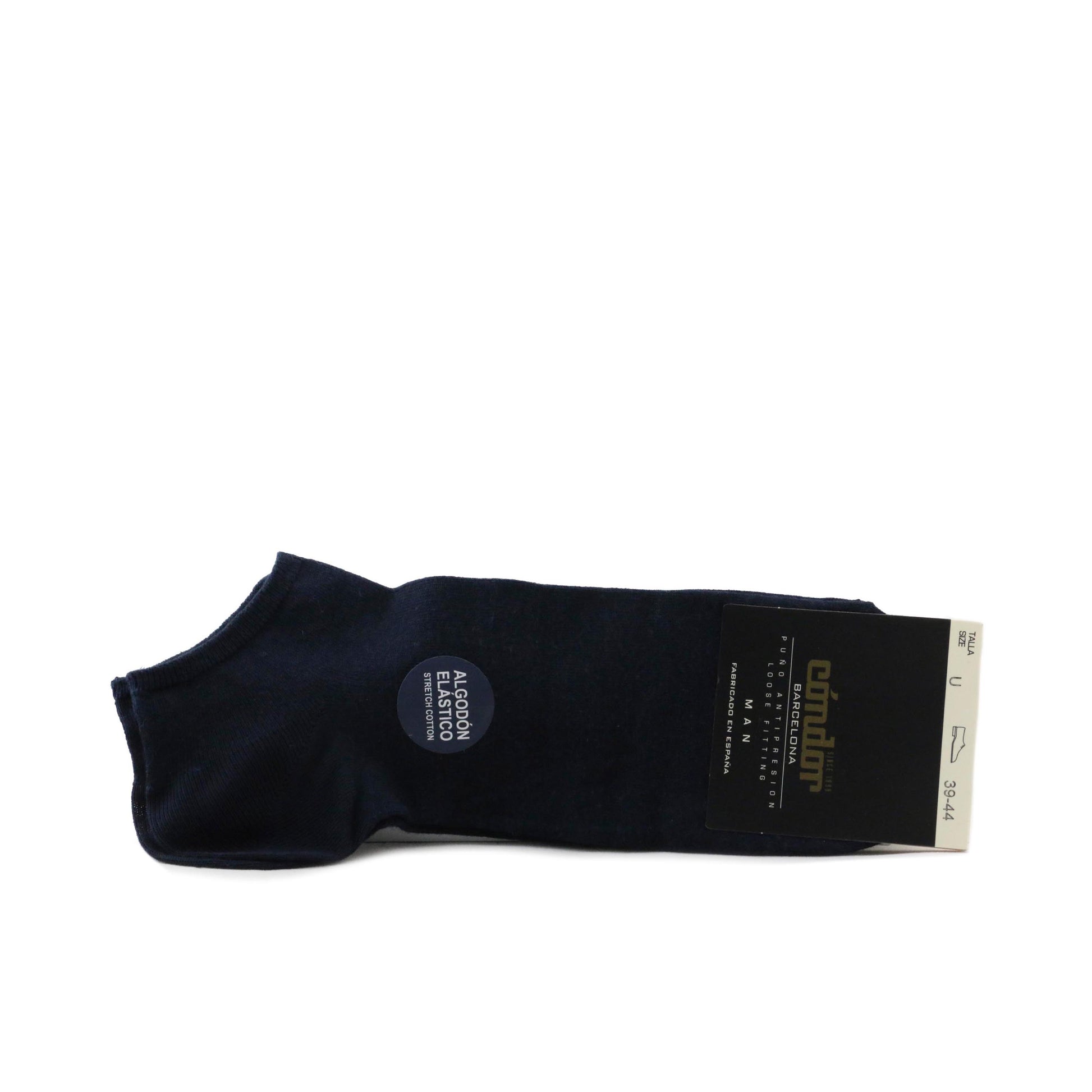 Calcetín corto azul 6140 de Cóndor - 6140-7-1.jpg