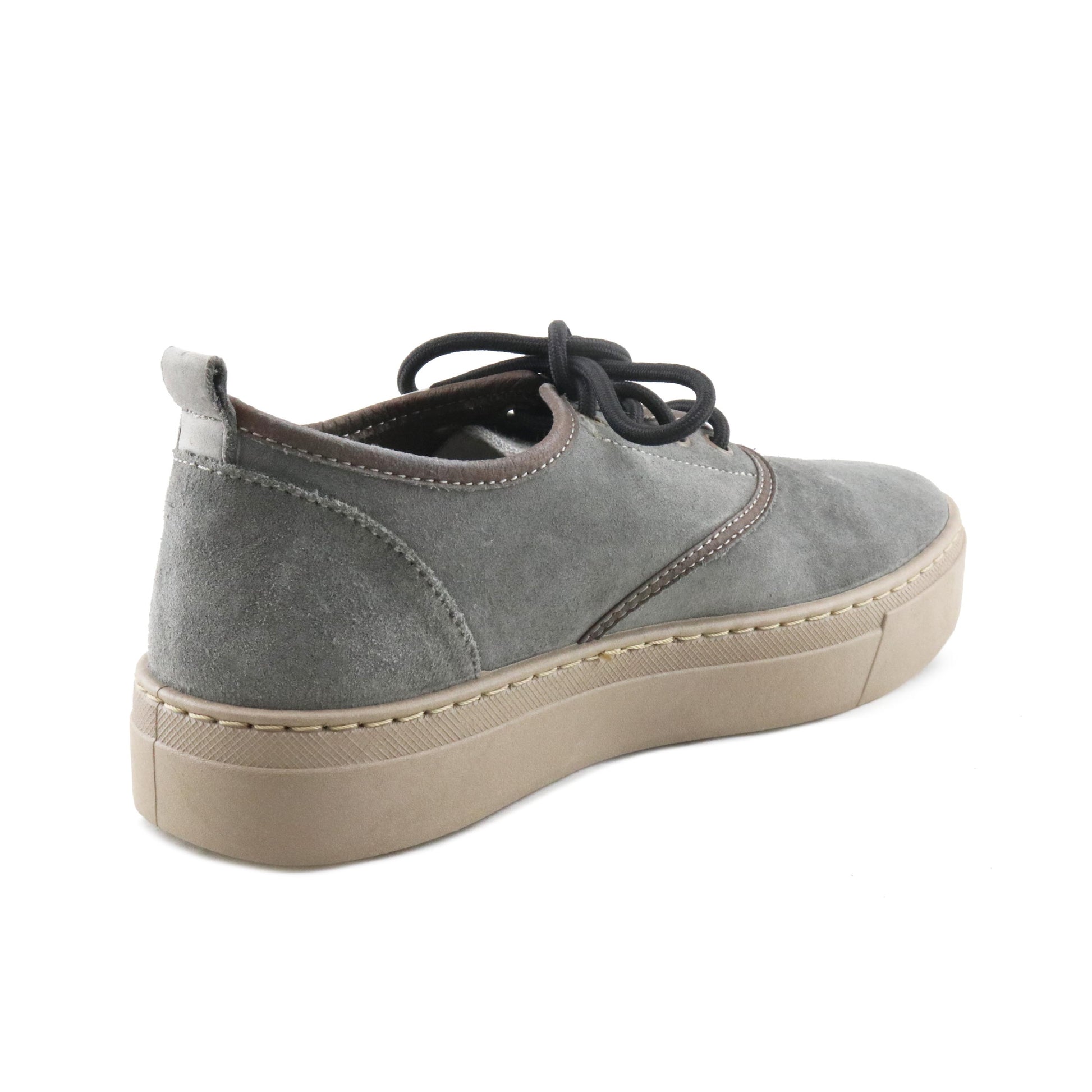 Zapatilla antracita con cordón 6153 Natural World - 6153-160-3.jpg