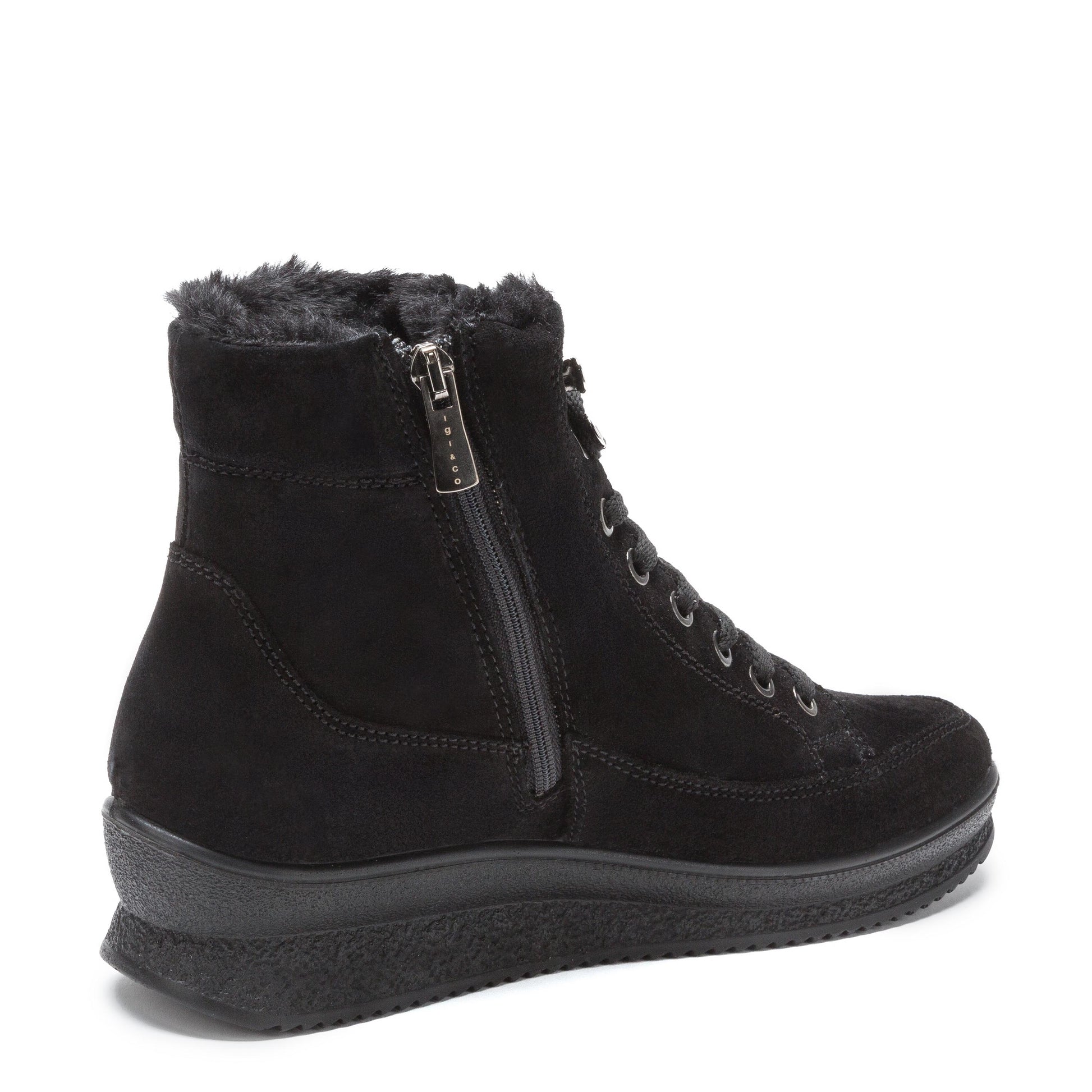 Bota negro forrada con cordón y cremallera 61563 Igi & Co - 61563-31-3.jpg