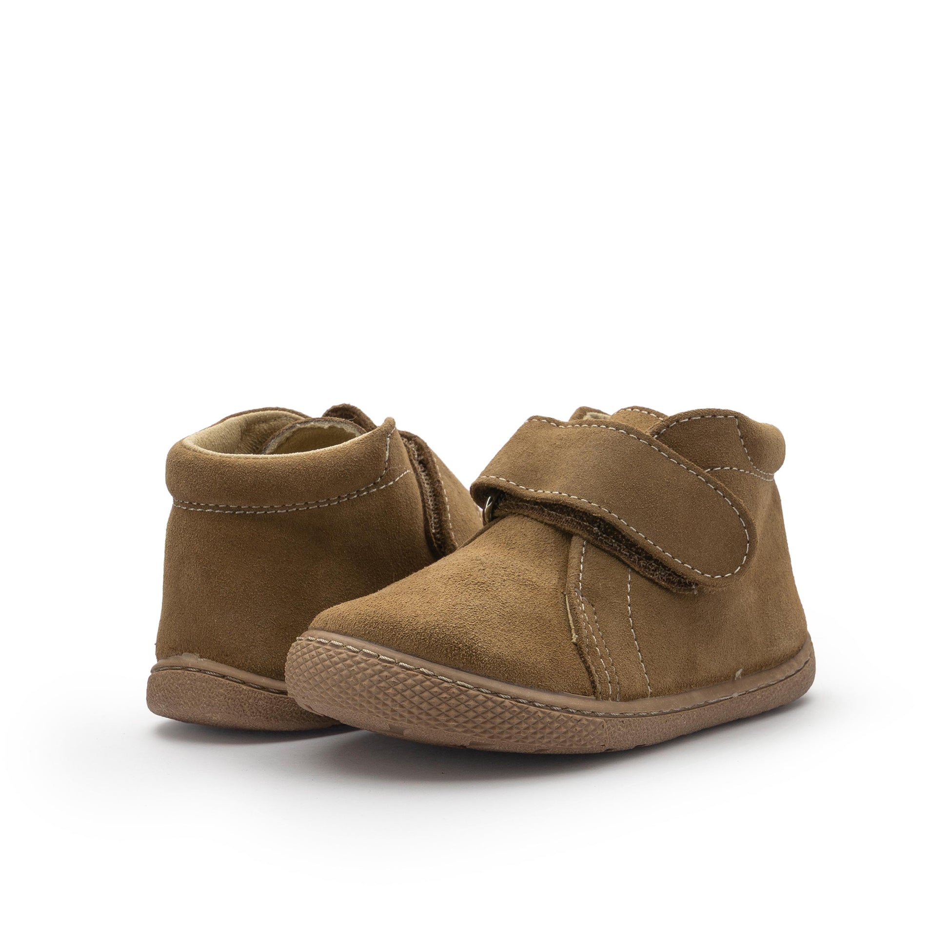 Bota barefoot ante visón con velcro 6190 de Vulladi