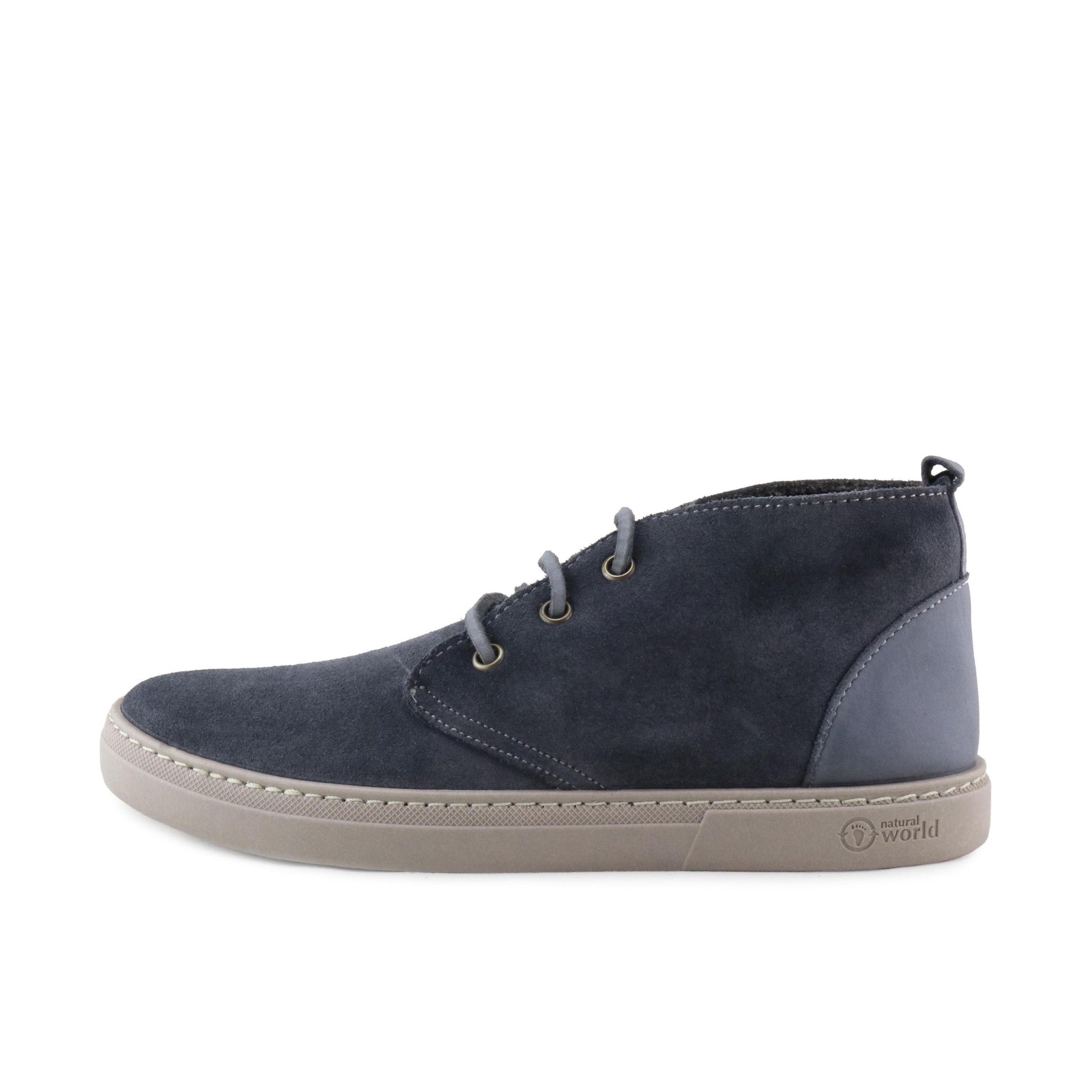 Bota negro lavado forrada con cordón 6202 Natural World - 6202-144-1.jpg