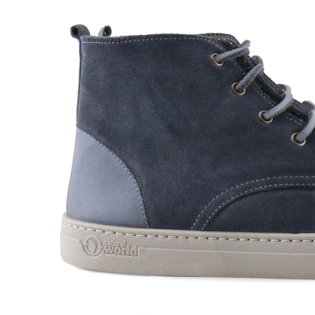 Bota negro lavado forrada con cordón 6703 Natural World - 6703-144-5.jpg