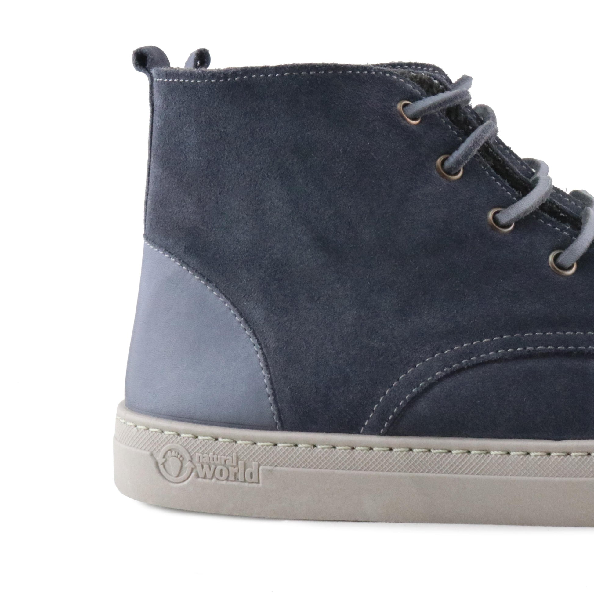 Bota negro lavado forrada con cordón 6703 Natural World - 6703-144-5.jpg