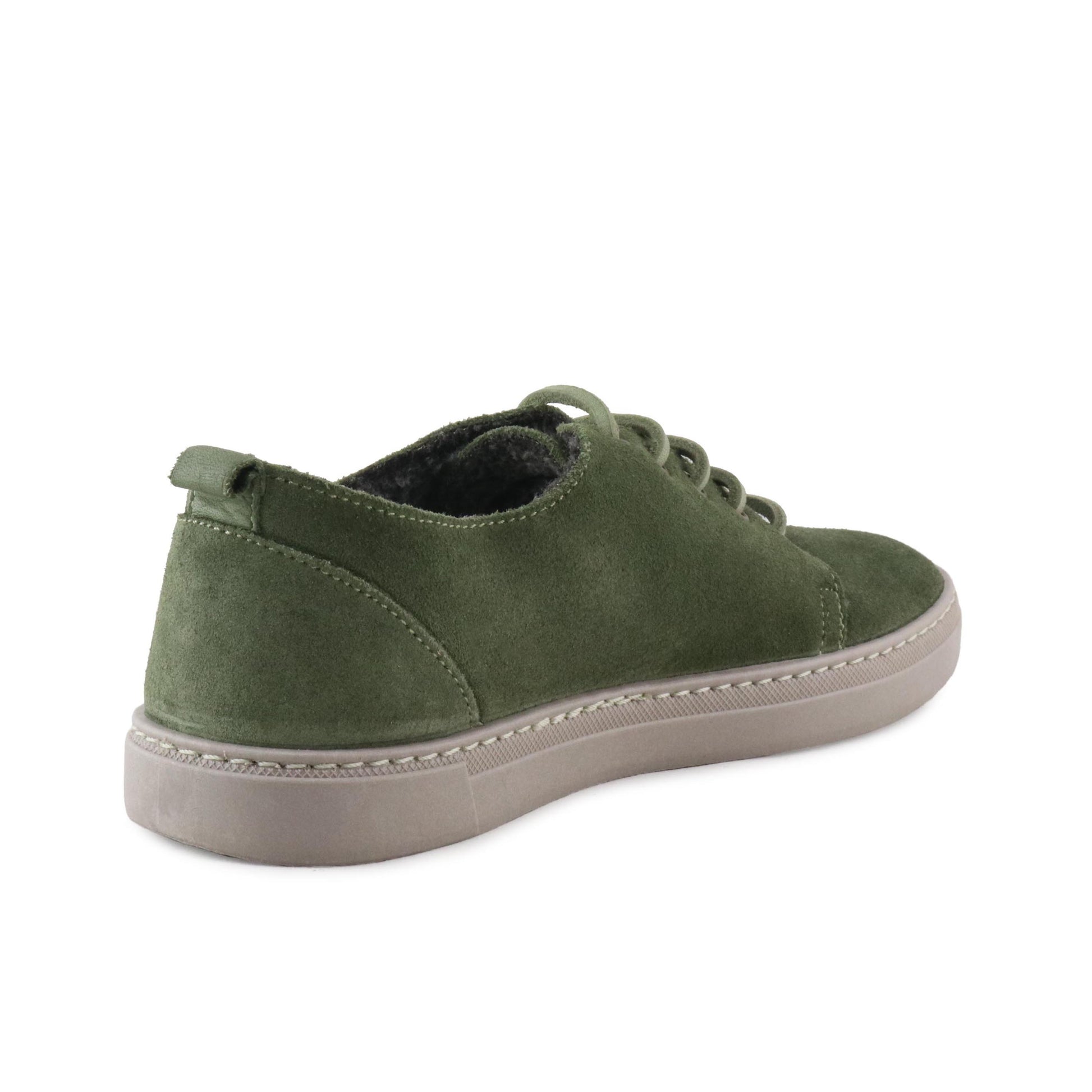 Zapatilla kaki lavado con cordón 6204 Natural World - 6204-187-3.jpg