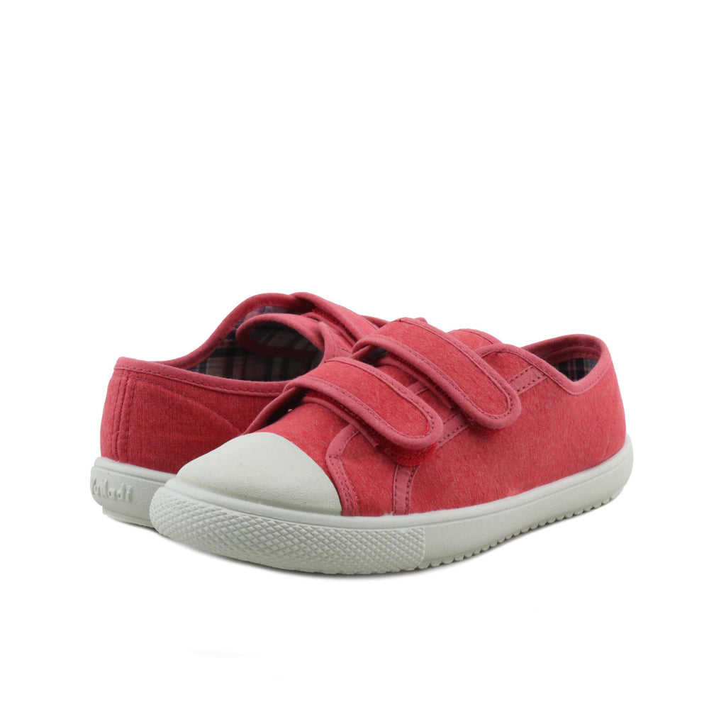 Zapatilla casual rojo con velcro 6300 de Vulladi - 6300-11-2.jpg