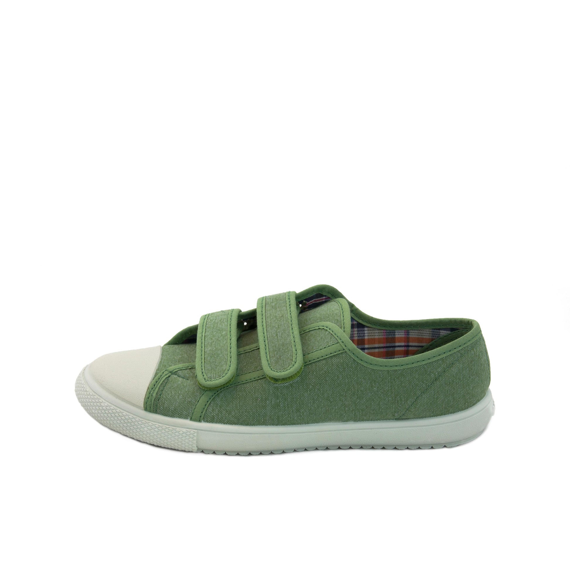 Zapatilla casual verde con velcro 6300 de Vulladi - 6300-14-1.jpg
