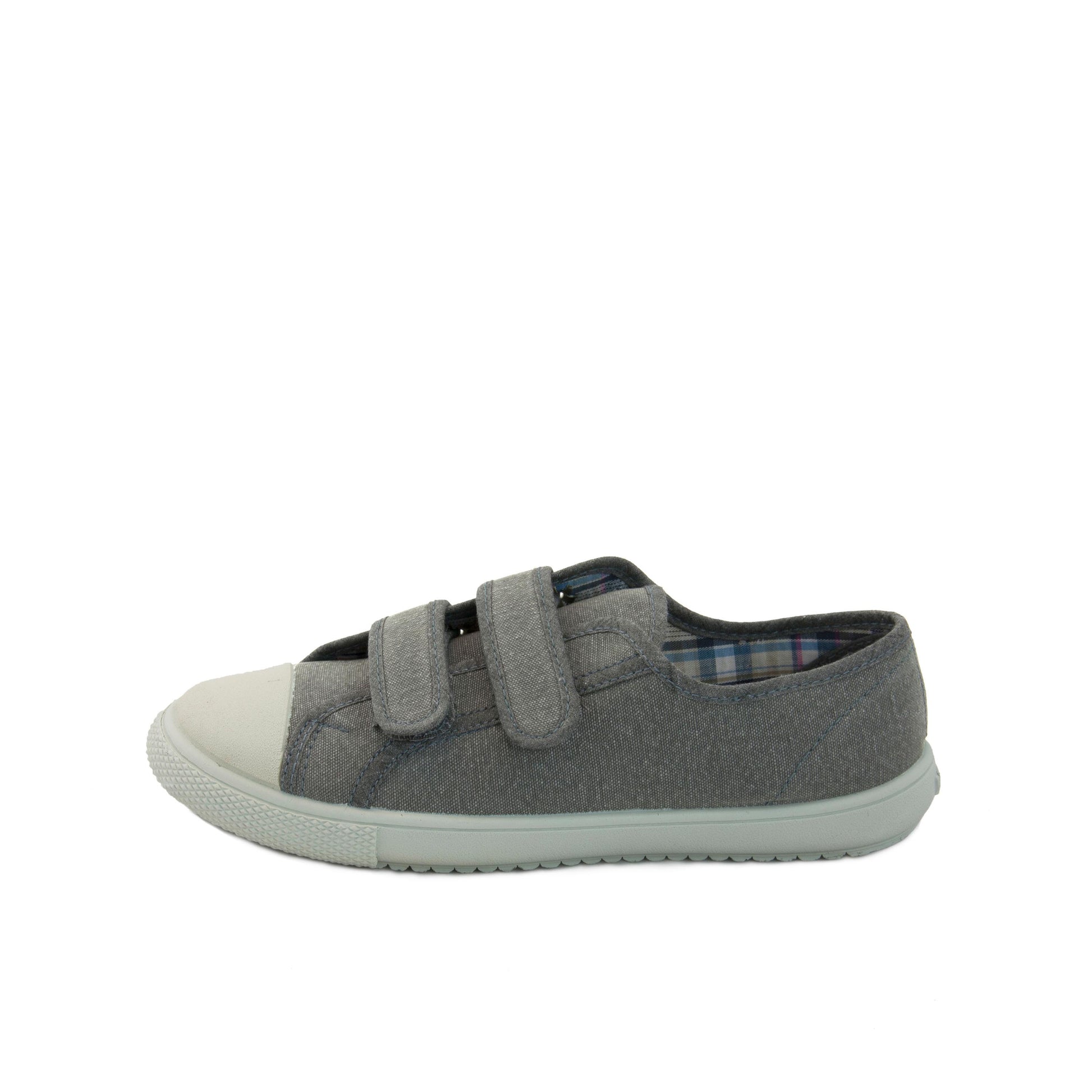 Zapatilla casual gris con velcro 6300 de Vulladi - 6300-16-1.jpg