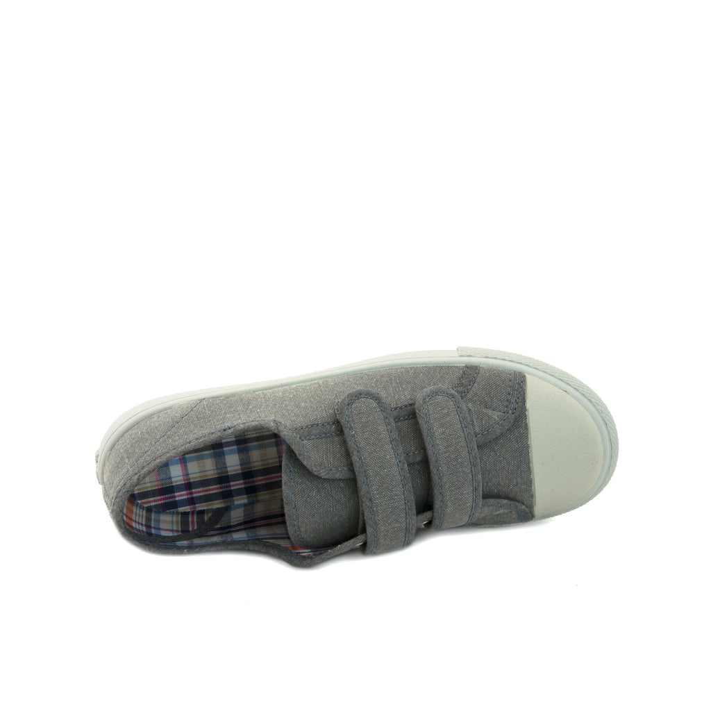 Zapatilla casual gris con velcro 6300 de Vulladi - 6300-16-6.jpg