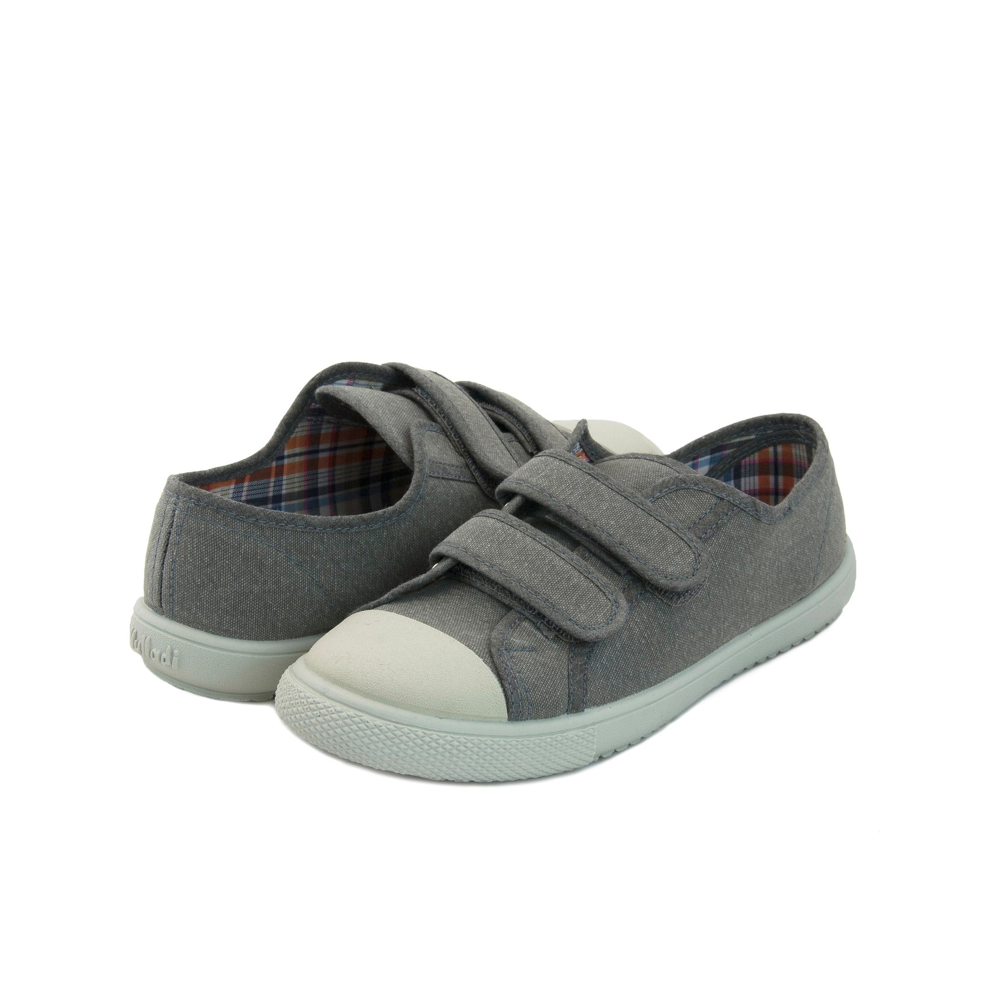 Zapatilla casual gris con velcro 6300 de Vulladi - 6300-16-2.jpg