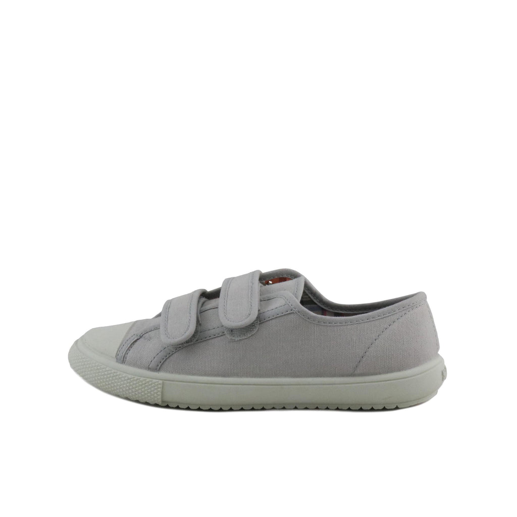 Zapatilla gris perla con velcro 6300 de Vulladi - 6300-290-1.jpg