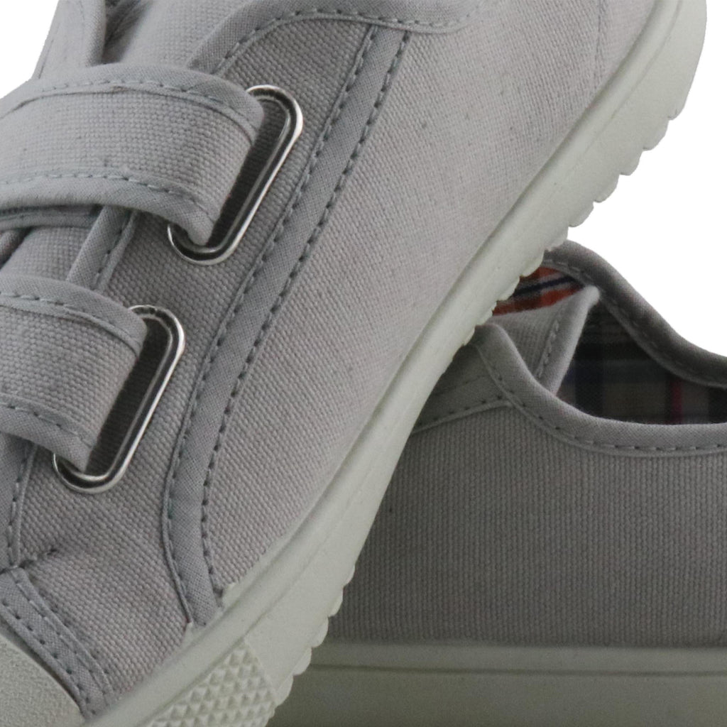 Zapatilla gris perla con velcro 6300 de Vulladi - 6300-290-6.jpg