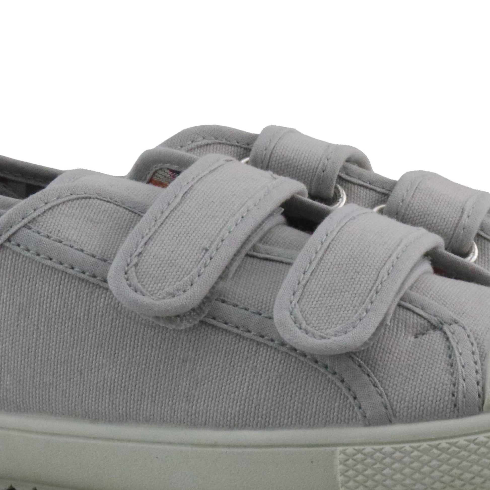 Zapatilla gris perla con velcro 6300 de Vulladi - 6300-290-5.jpg