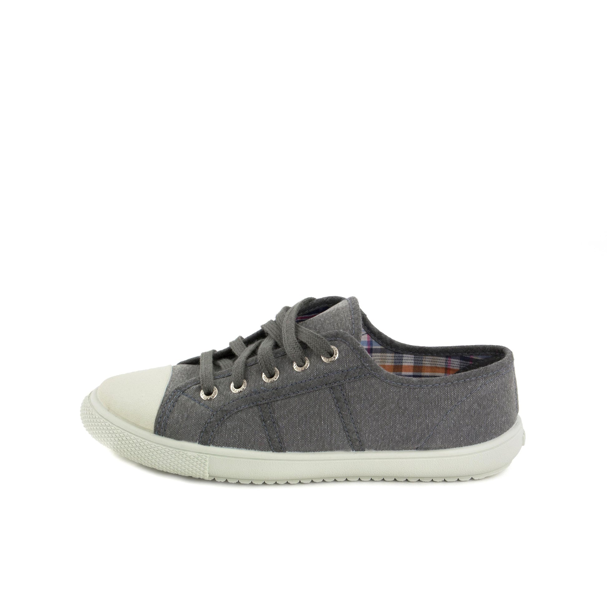 Zapatilla casual gris con cordón 6319 de Vulladi - 6319-16-1.jpg