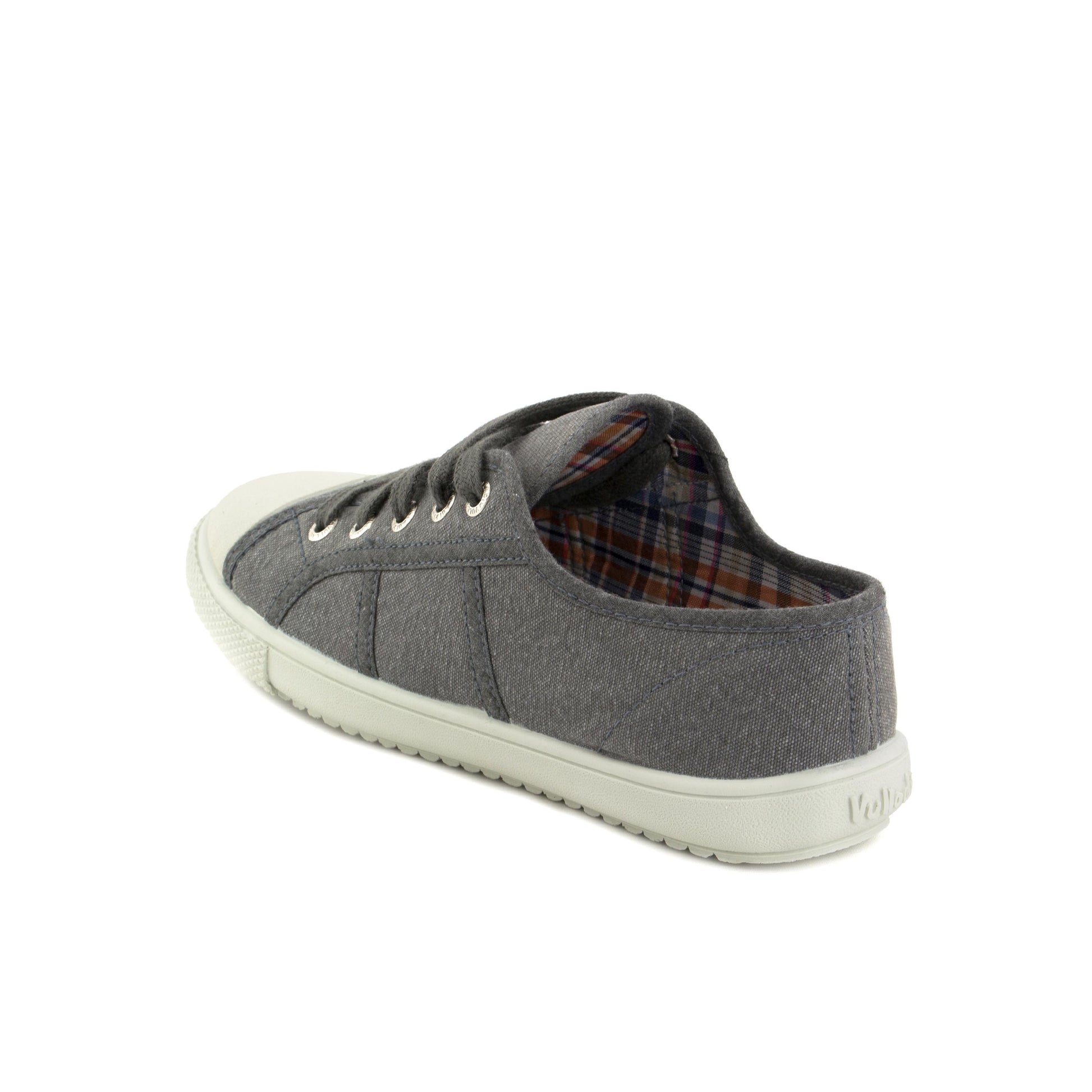 Zapatilla casual gris con cordón 6319 de Vulladi - 6319-16-4.jpg