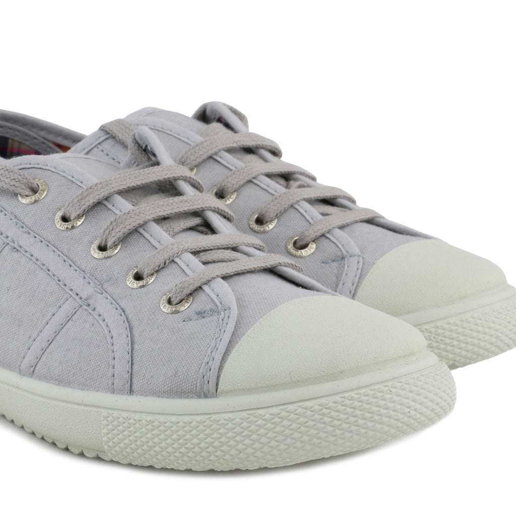 Zapatilla gris perla con cordón 6319 de Vulladi - 6319-290-5.jpg