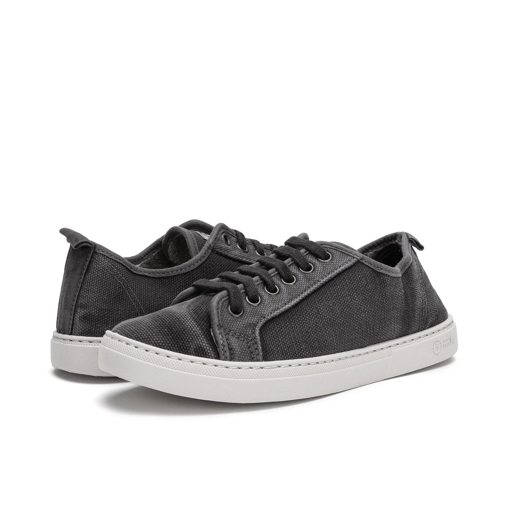 Zapatilla negro lavado con cordón 6351ELONA Natural World - 6351ELONA-144-2.jpg