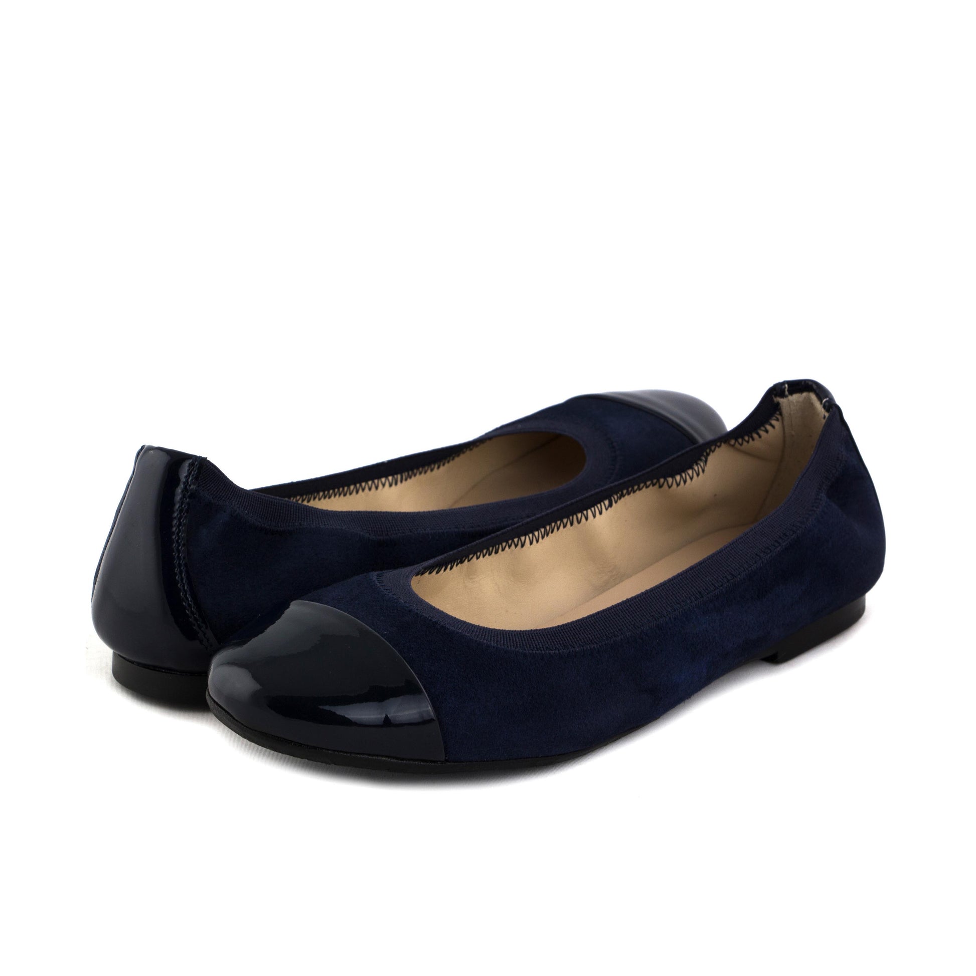 Bailarina serraje azul lisa 6436 de Eli - 6436-27-2.jpg