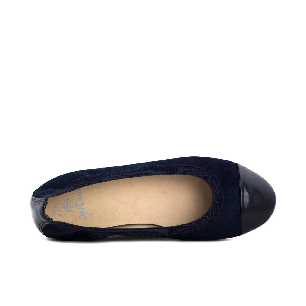 Bailarina serraje azul lisa 6436 de Eli - 6436-27-6.jpg