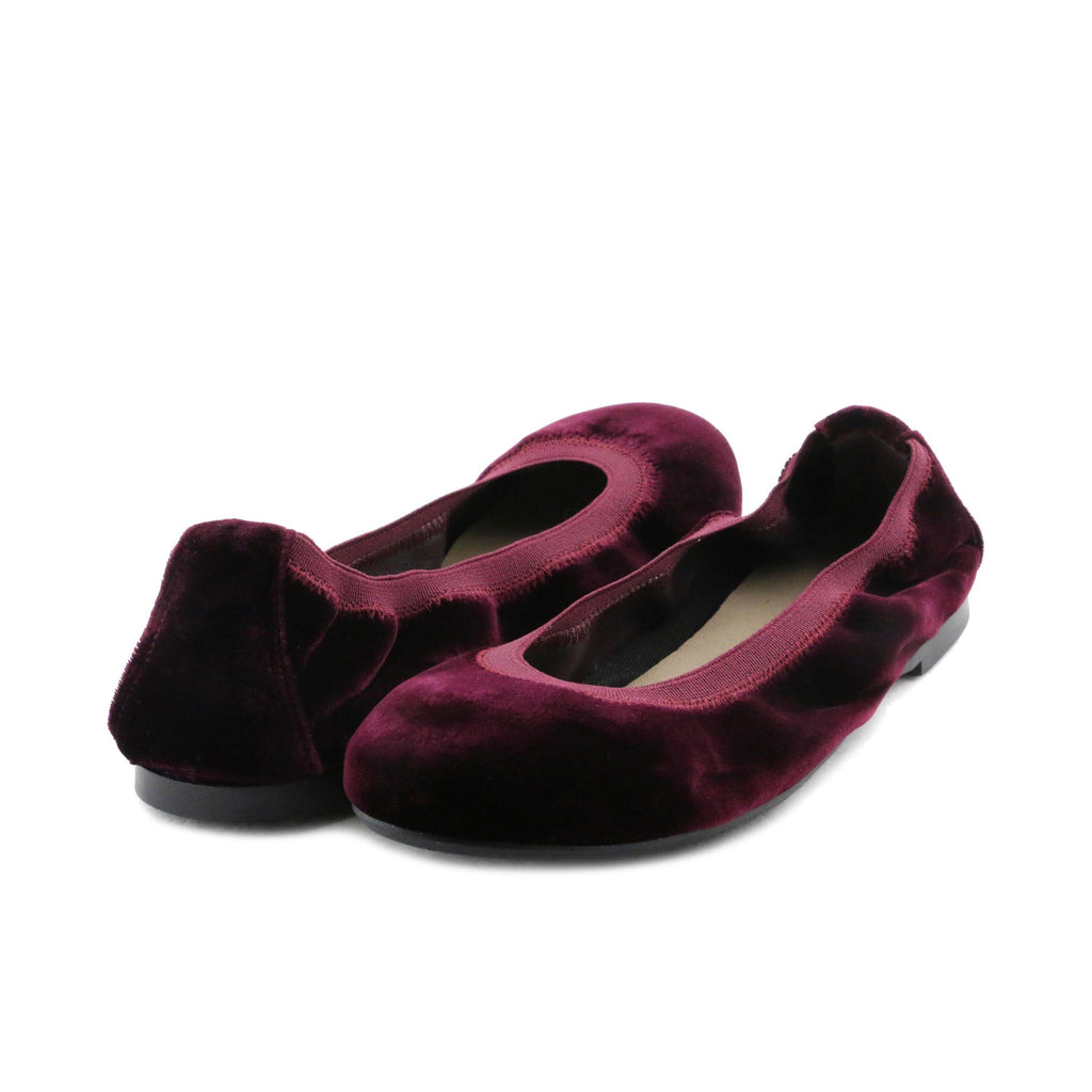 Bailarina serraje burdeos lisa 6494 de Eli - 6494-70-2.jpg