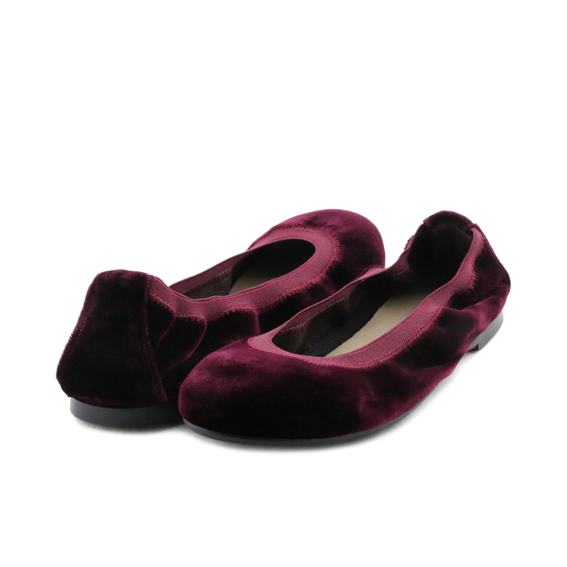 Bailarina serraje burdeos lisa 6494 de Eli - 6494-70-2.jpg