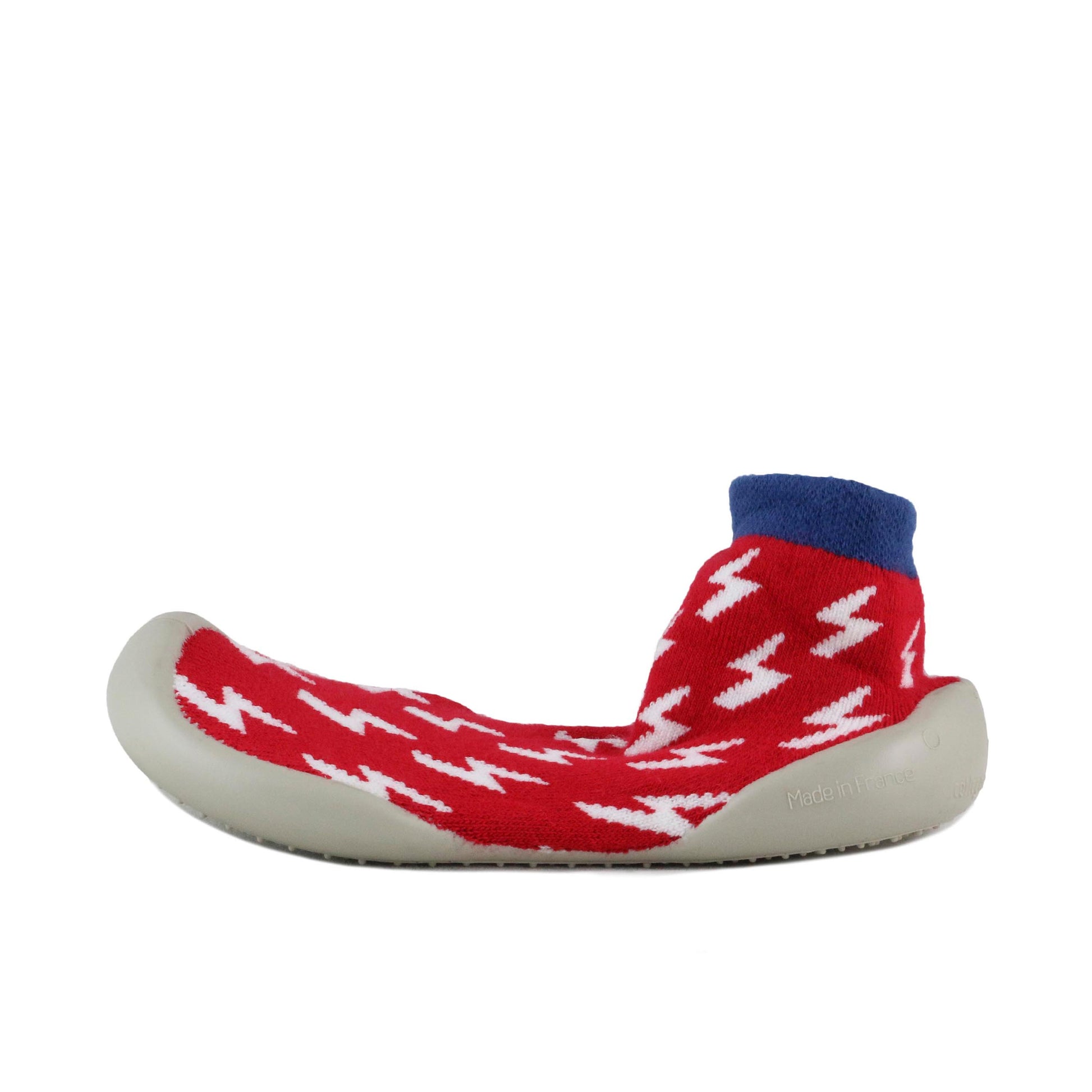 Zapatilla para casa cerrada rojo 6562B de Collégien - 6562B-11-1.jpg