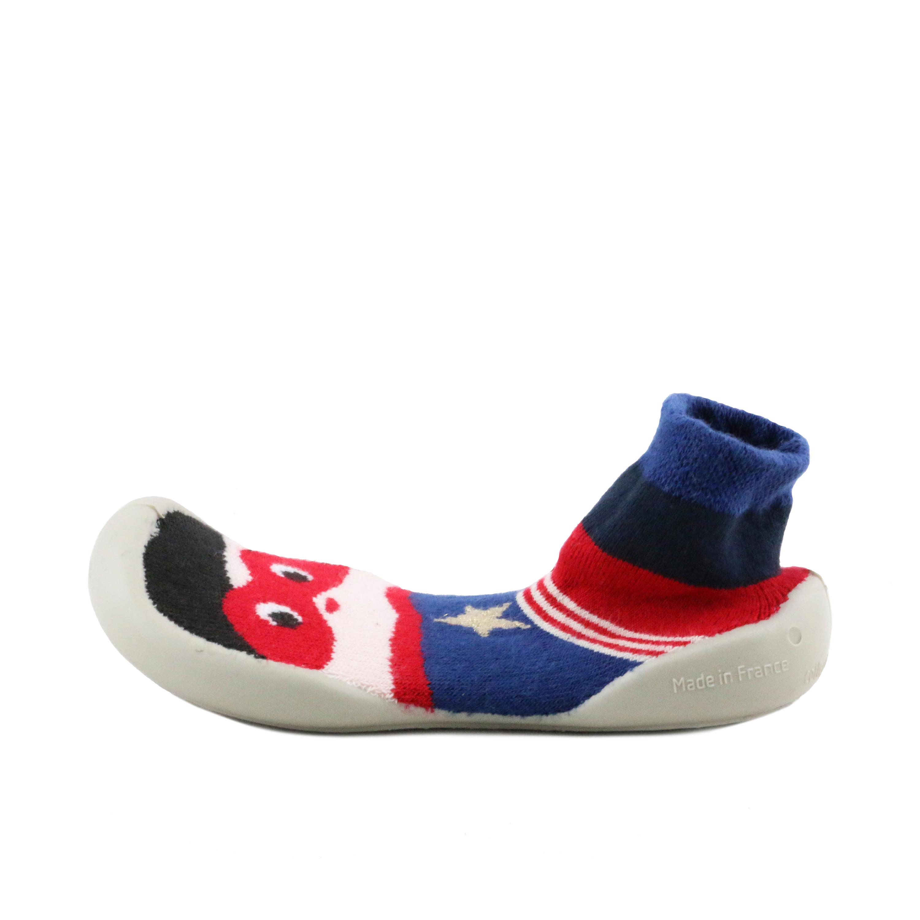 Zapatilla para casa cerrada azul 6562C de Collégien - 6562C-7-1.jpg