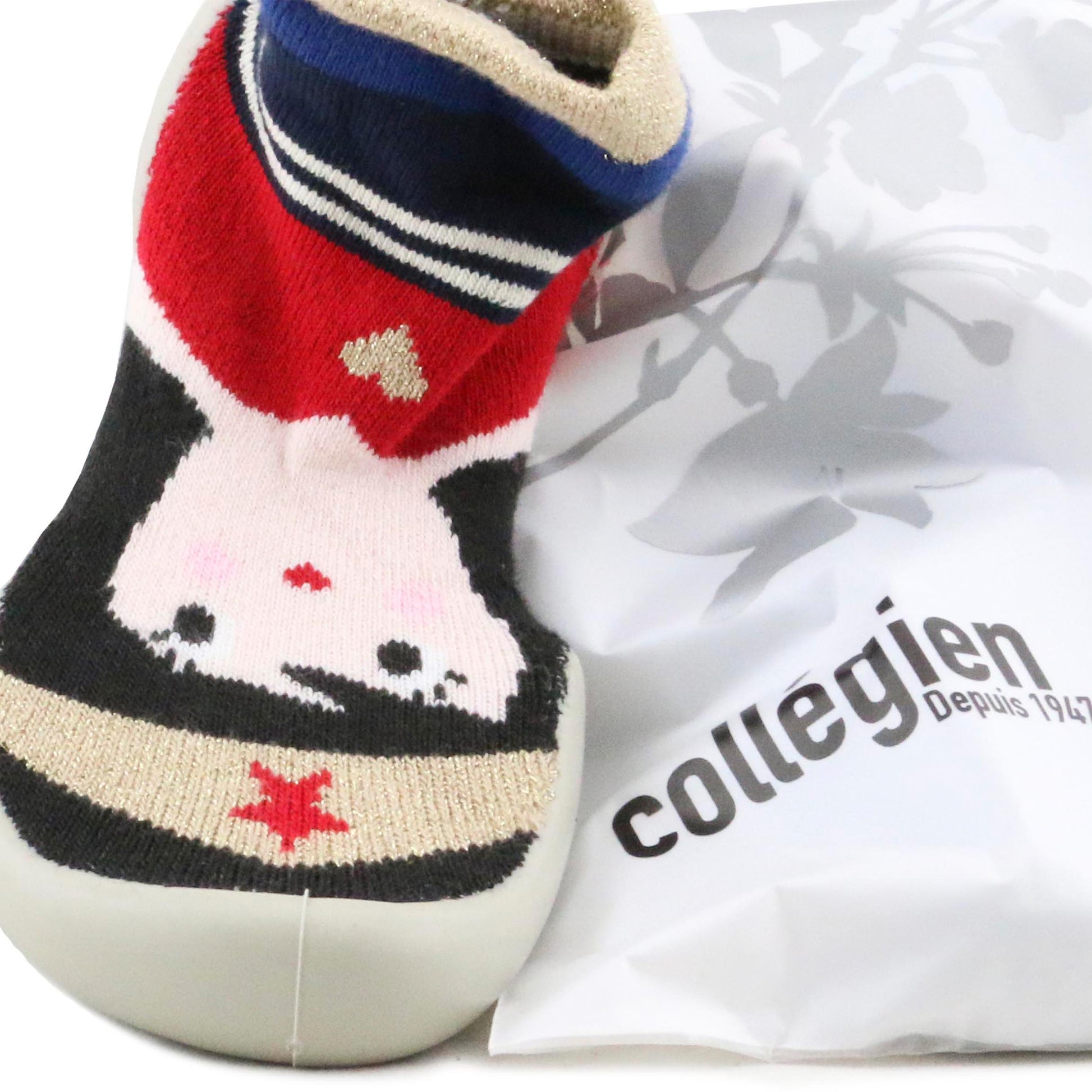 Zapatilla para casa cerrada dorado 6562F de Collégien - 6562F-48-6.jpg